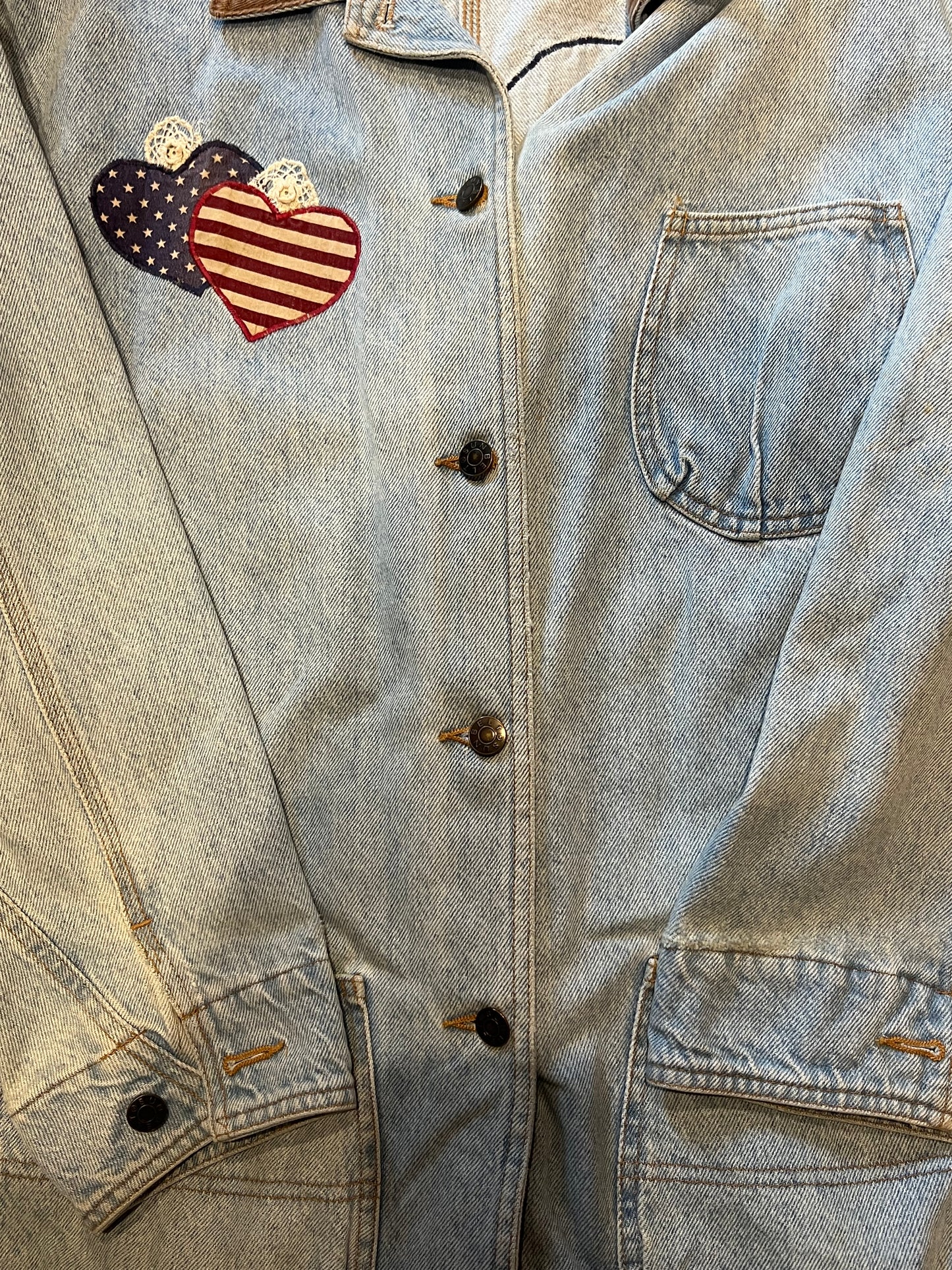 Denim barn jacket
