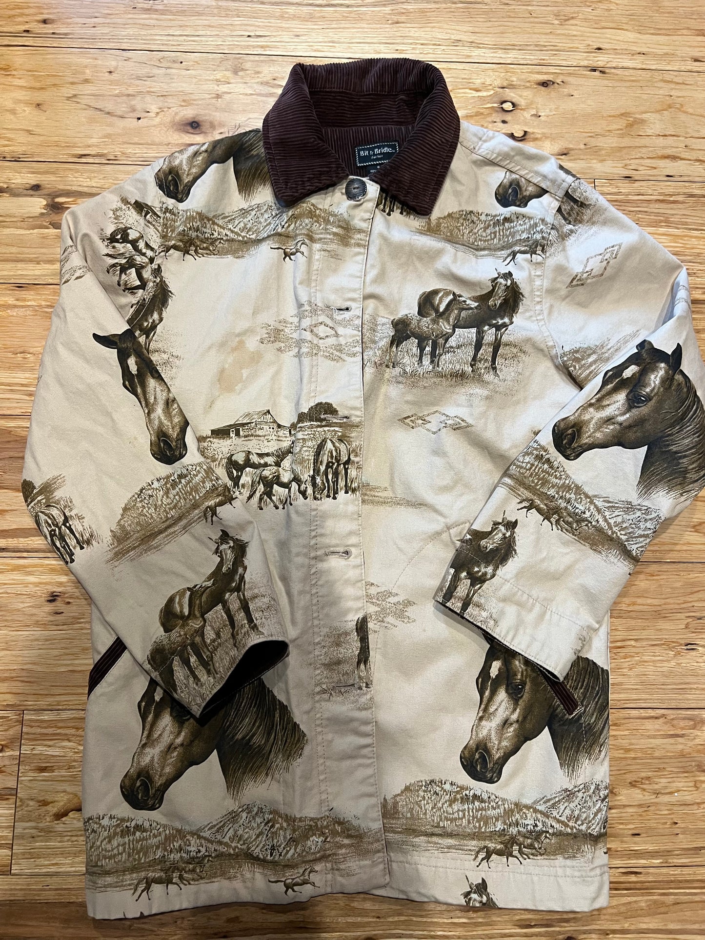 Horse barn jacket