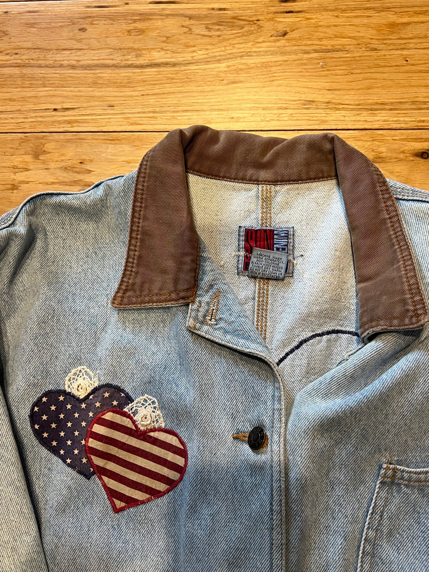 Denim barn jacket