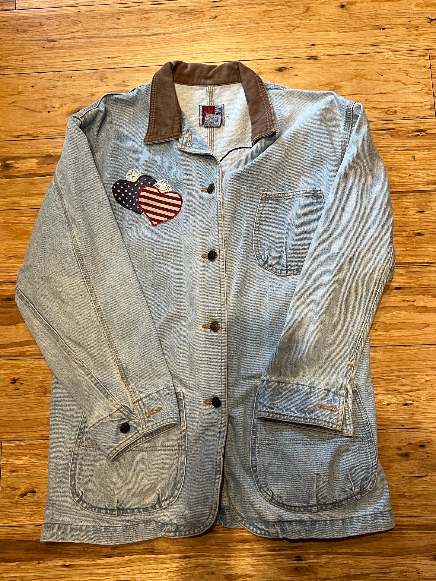 Denim barn jacket