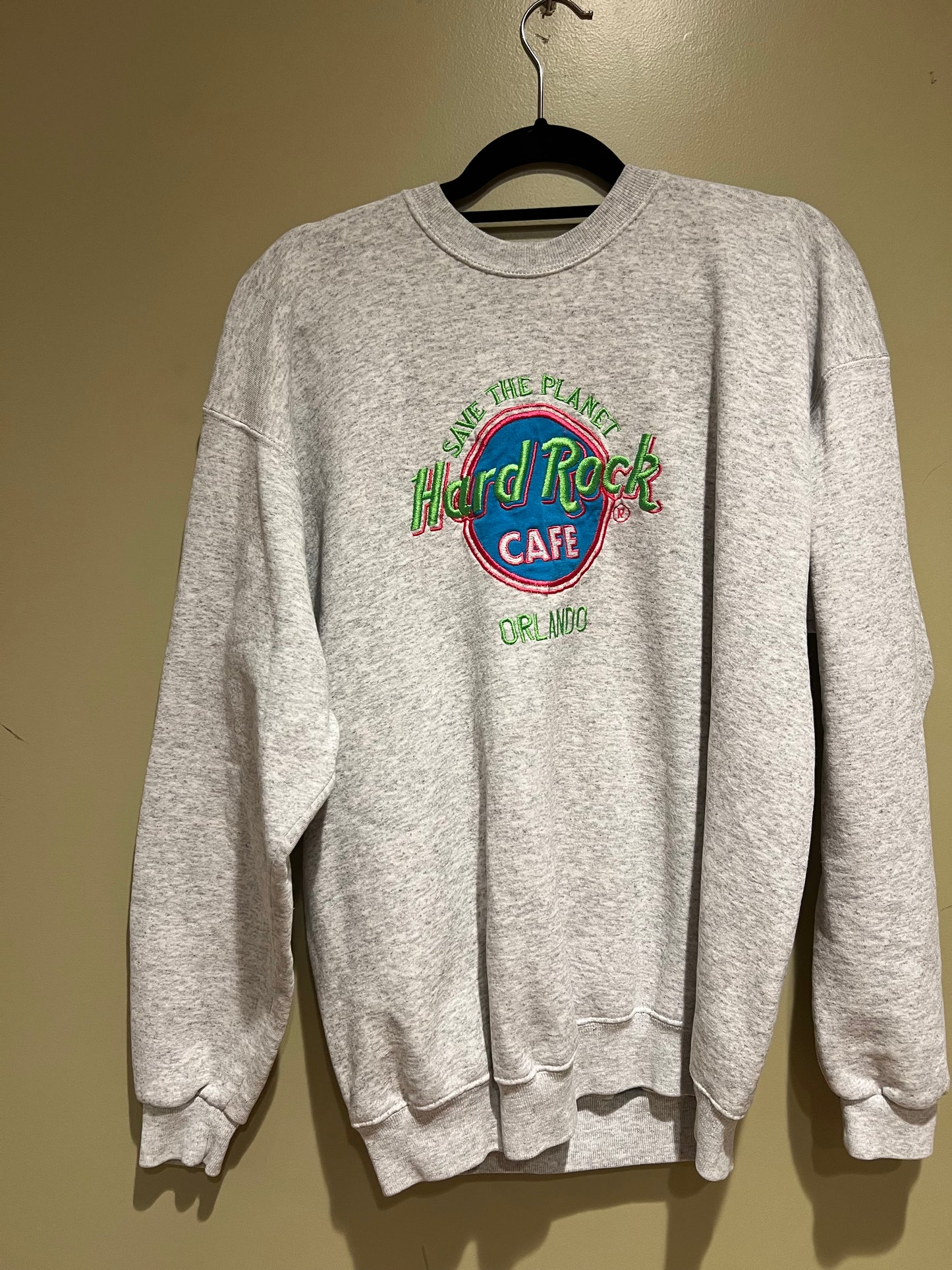 Size XL Vintage Hard Rock Cafe Crewneck