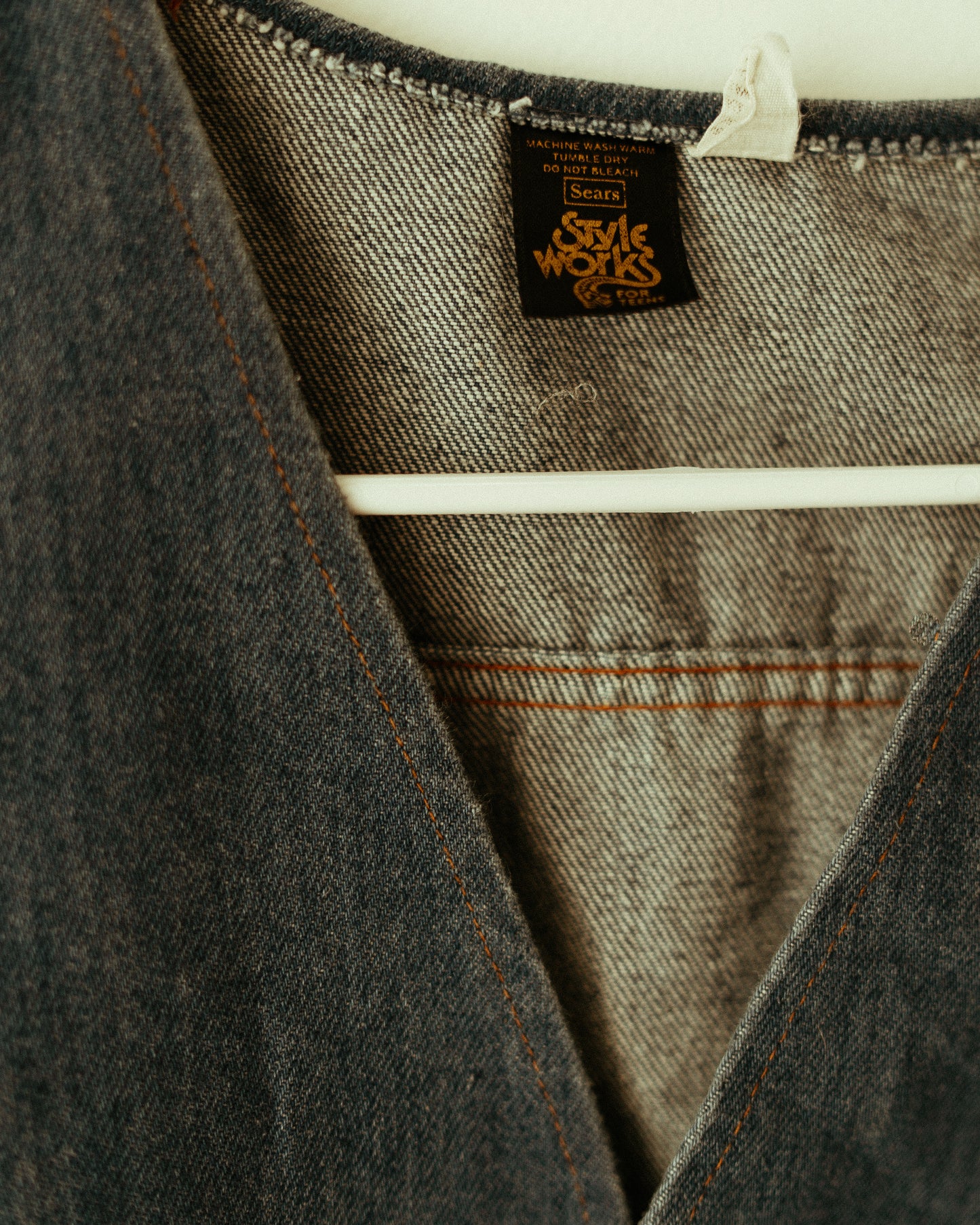90's Vintage Denim Vest