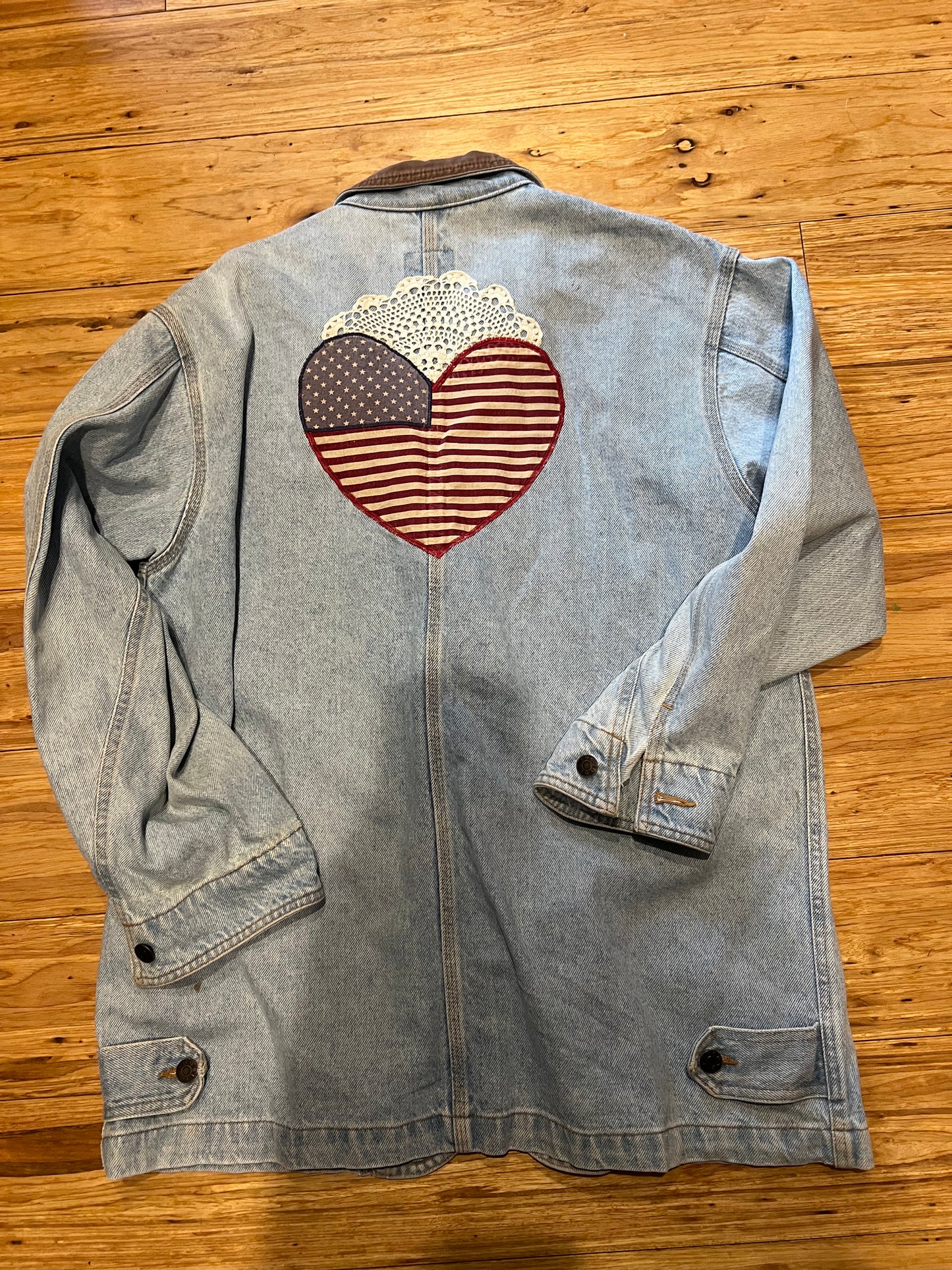 Denim barn jacket