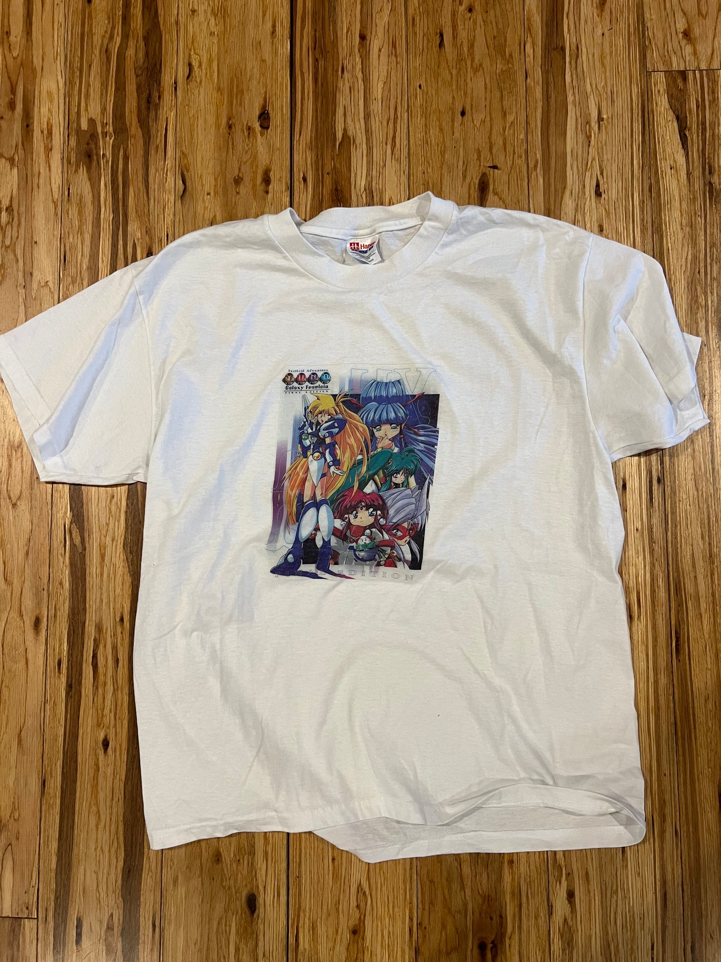 Vintage 1998 Galaxy Fraulein Yuna Anime Tshirt