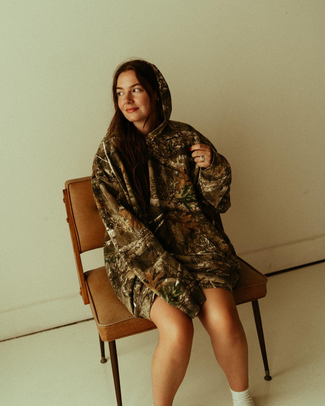 Vintage Camouflage Hoodie