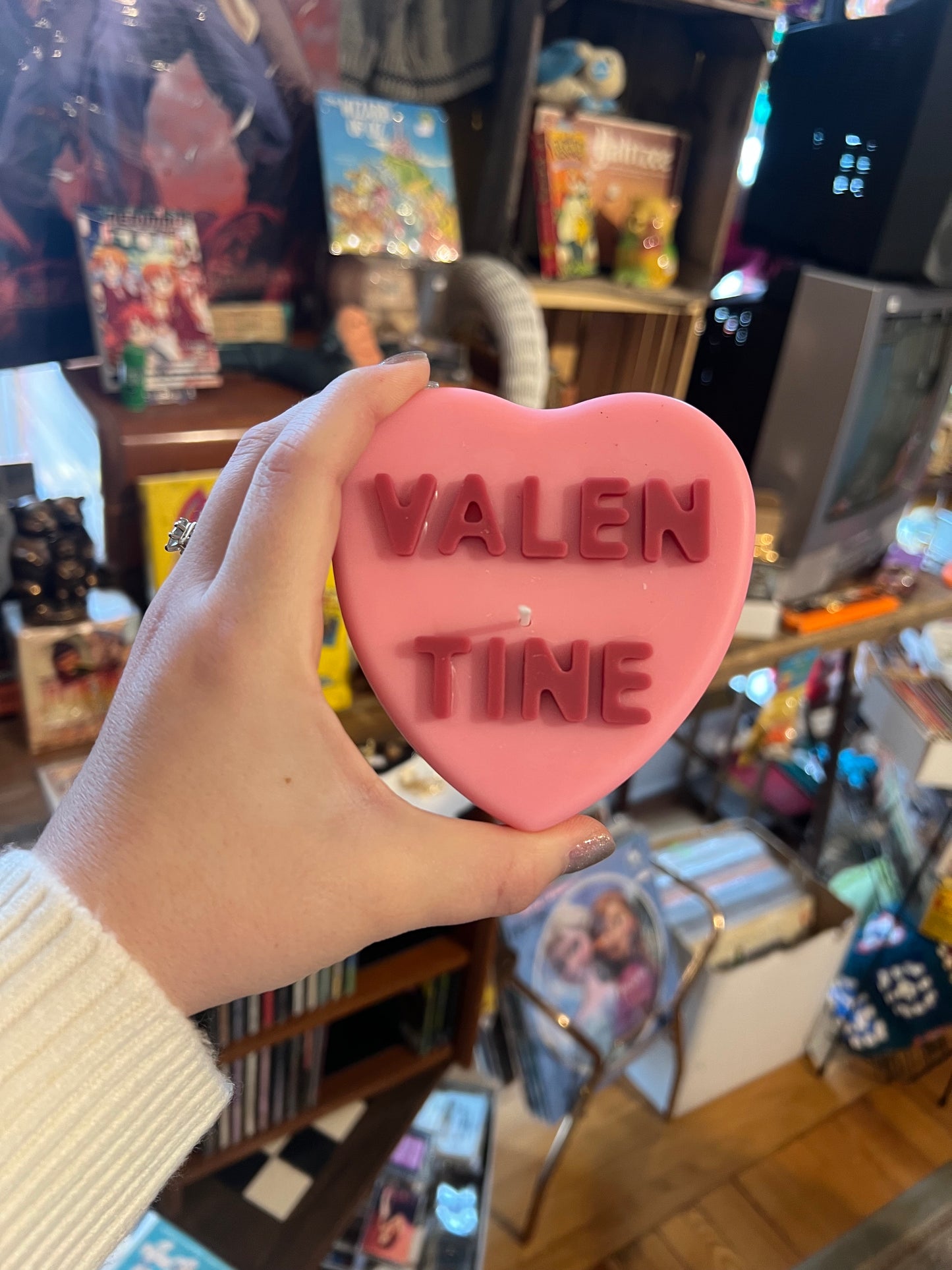 “Valentine” Candy Candy Candle